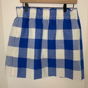 J. Crew pull on sidewalk mini skirt